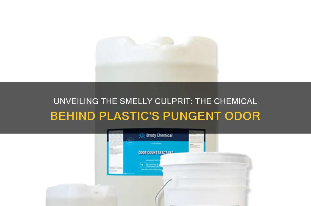 what chemical makes plastic stink