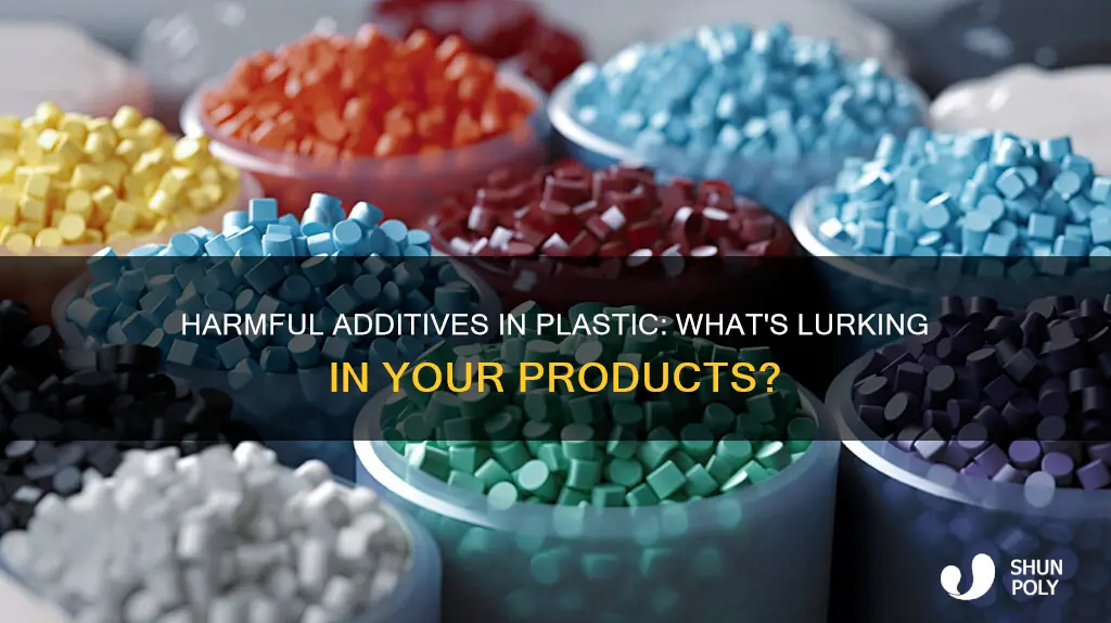what chemicals are added to plastic products