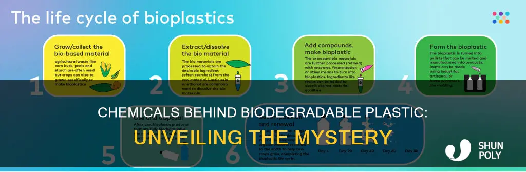 what chemicals are in biodegradable plastic