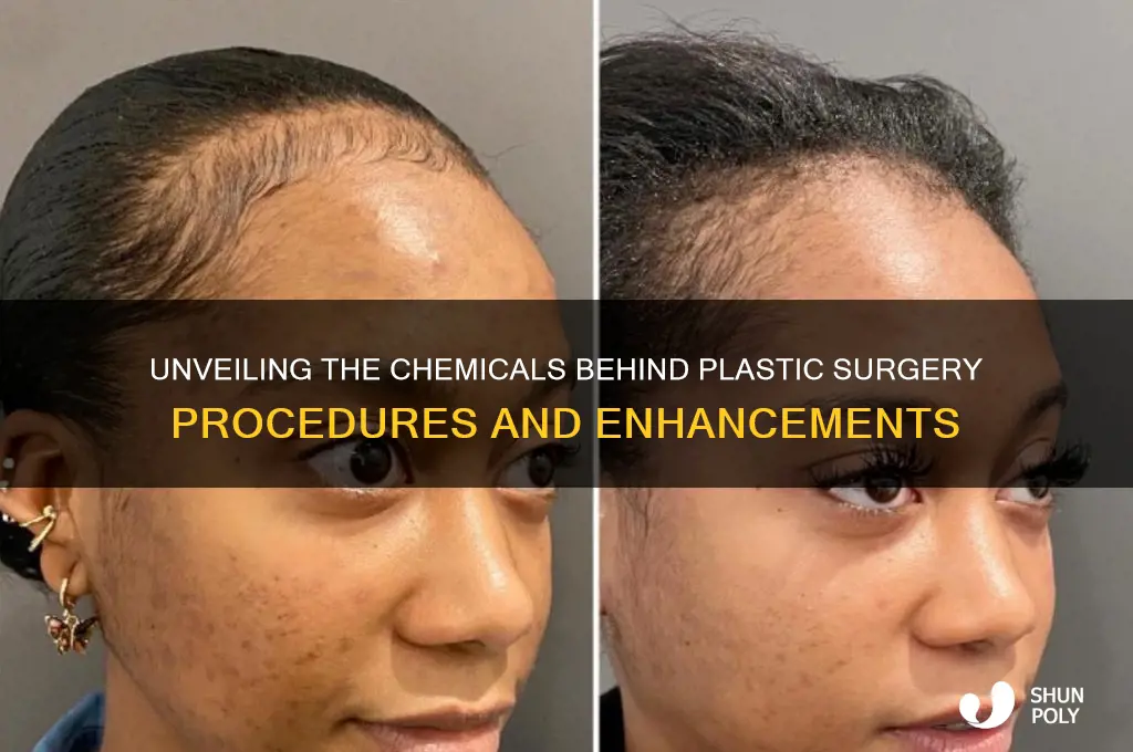 what chemicals are used in plastic surgery