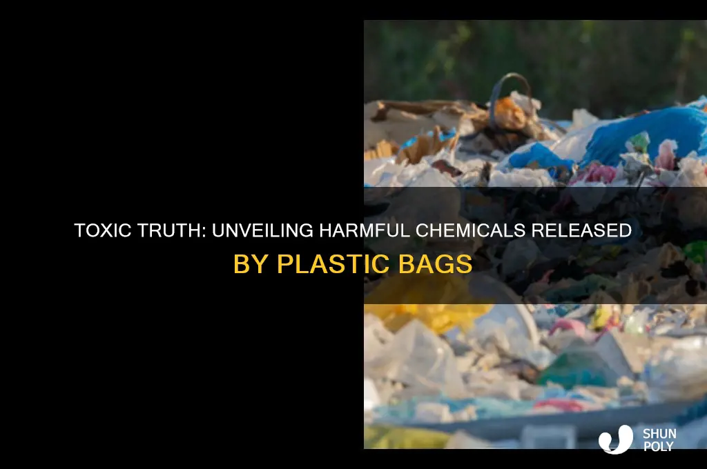 what chemicals do plastic bags release