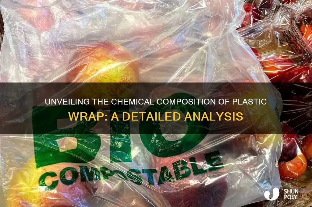 what chemicals is plastic wrap made of