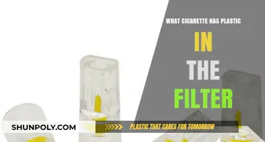 Plastic in Cigarettes: Filter Danger