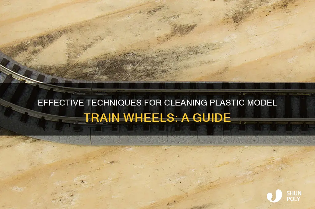 what clean plastic model train wheels