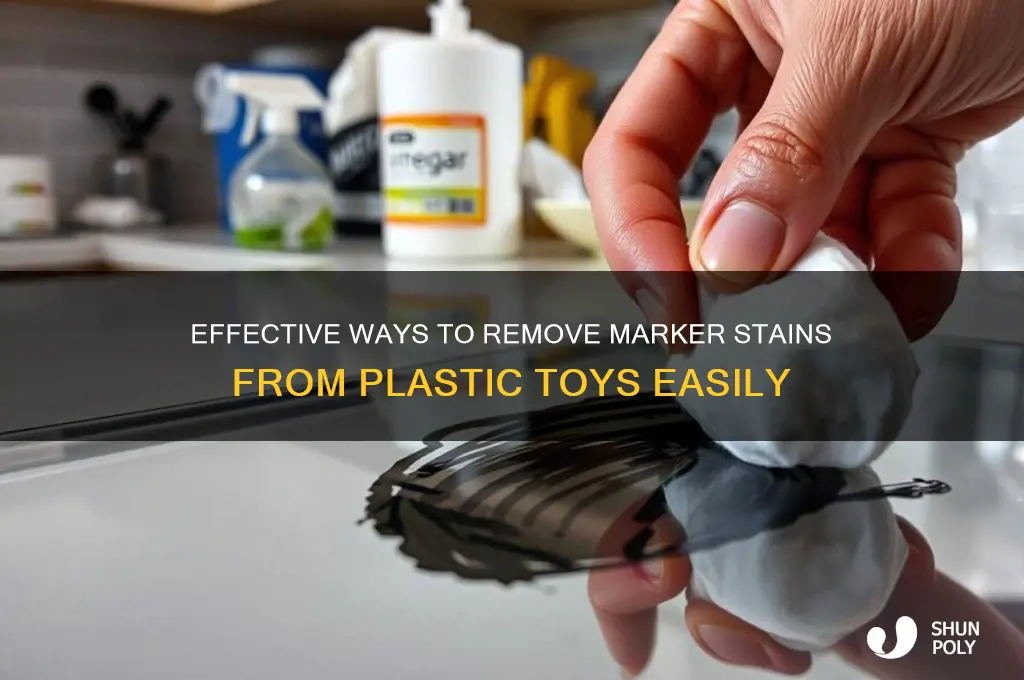 what cleaner will clean marker off of plastic toy