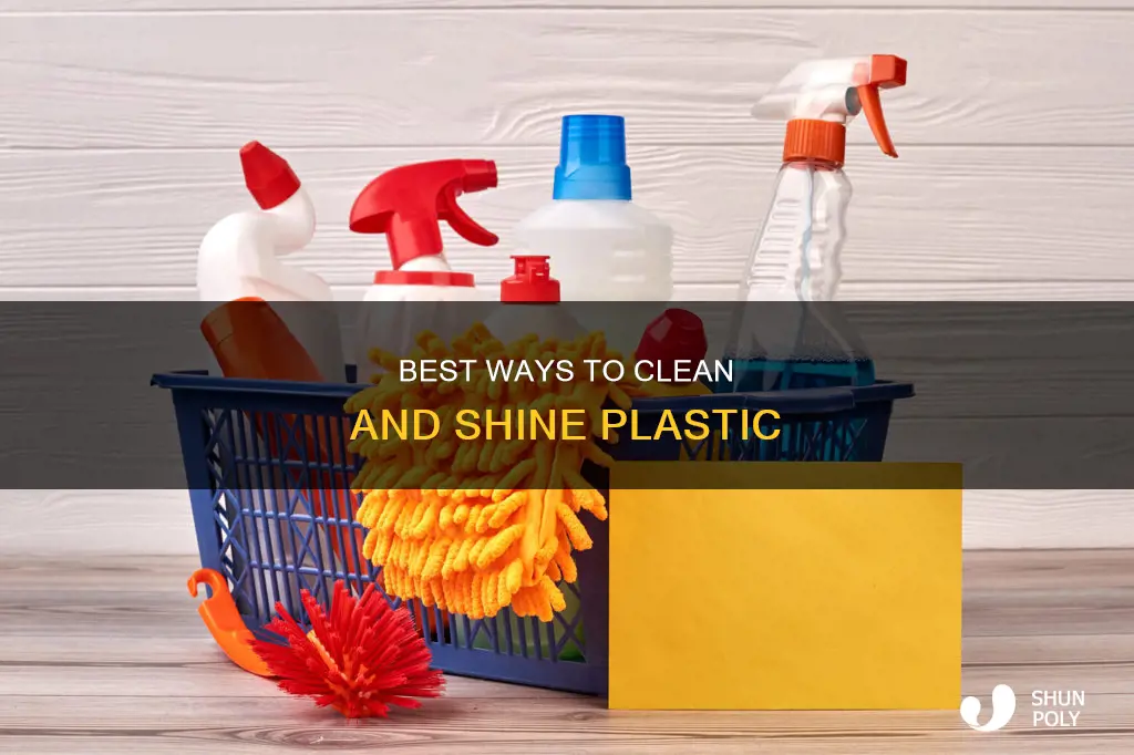 what cleans and shines plastic best