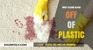 Best Cleaning Solutions for Blood-Stained Plastic