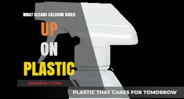 How to Remove Calcium Buildup from Plastic