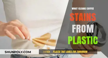 Best Ways to Remove Coffee Stains from Plastic