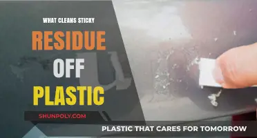 Best Ways to Remove Sticky Residue from Plastic