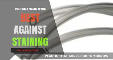 Best Clear Plastic Tubing Options Resistant to Staining: A Guide