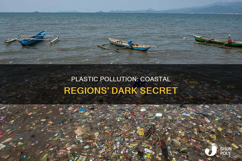 what coastal region are sources of plastic