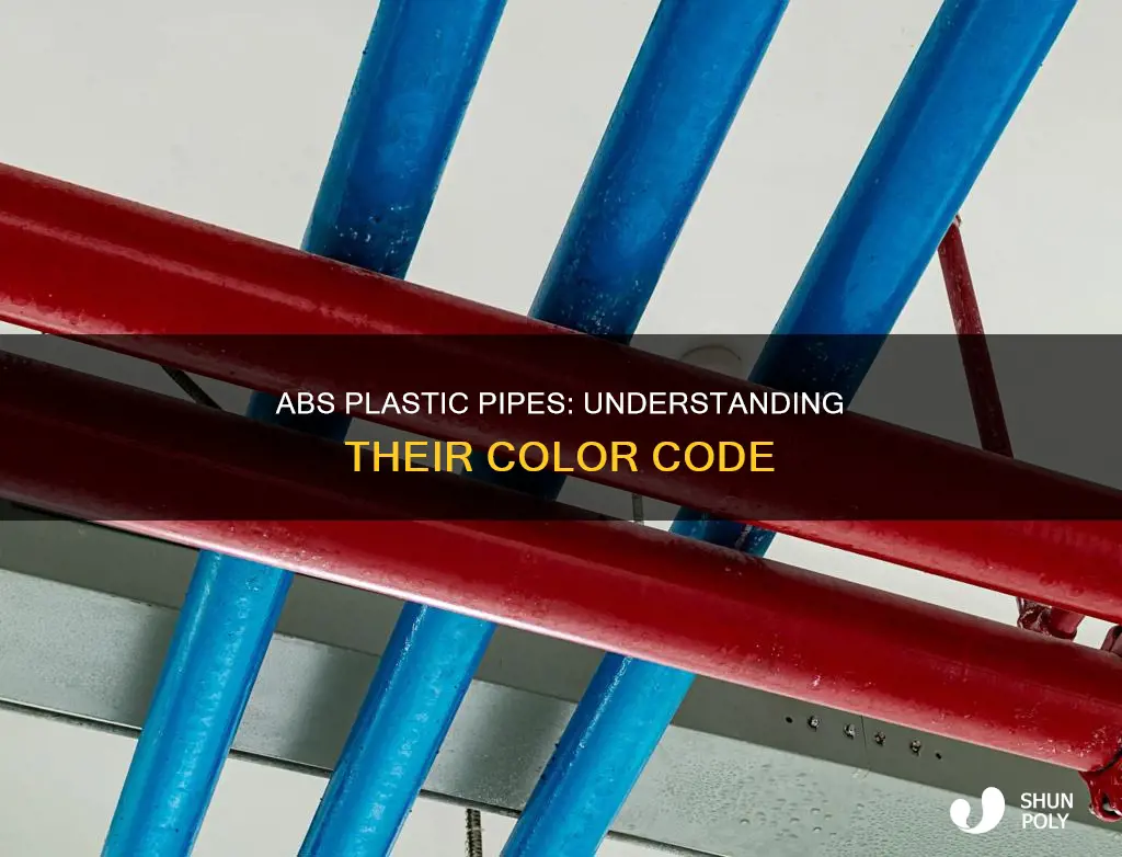 what color is abs plastic pipe