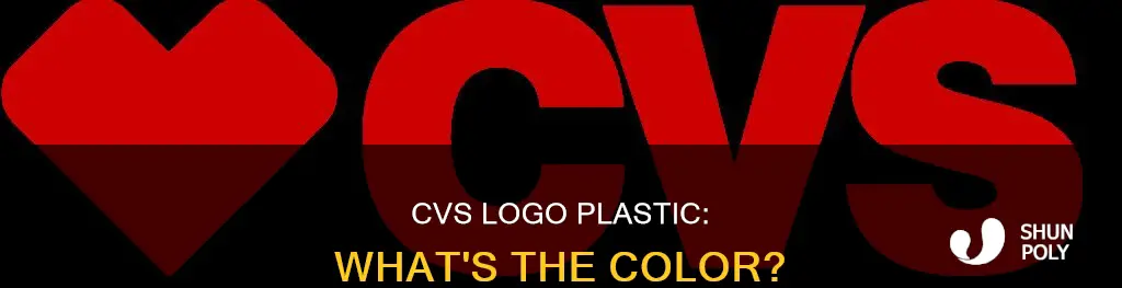 what color is cvs logo plastic color