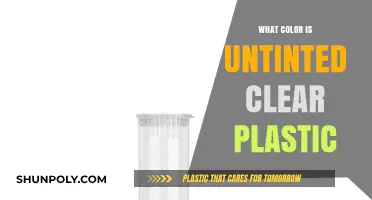 Untinted Clear Plastic: Understanding Its True Color and Transparency