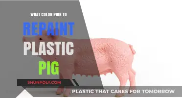 Transforming a Plastic Pig: Choosing the Right Pink Shade