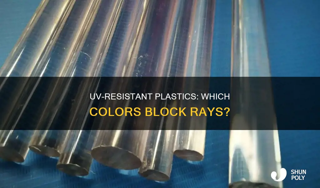 what color plastic is uv resistant