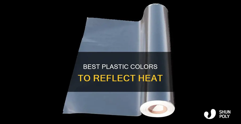 what color plastic reflects heat the best