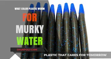 Choosing the Right Plastic Worm Color for Murky Waters