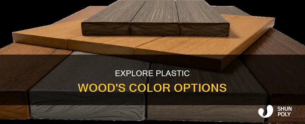 what colors does plastic wood come in