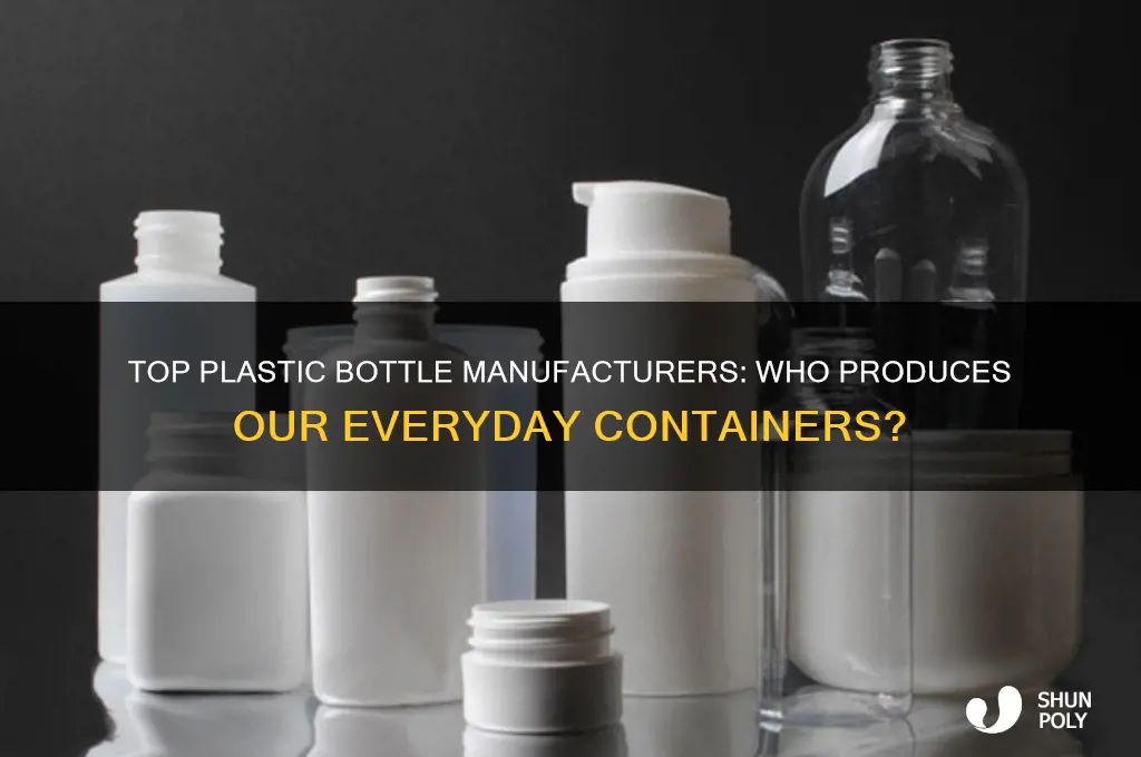 what companies make plastic bottles