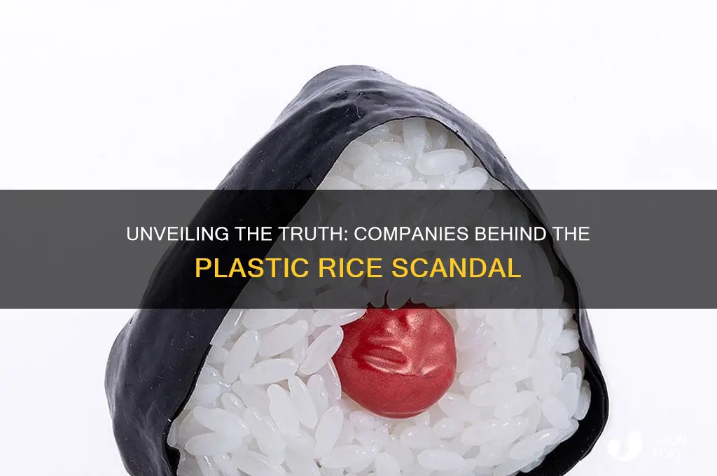 what companies make plastic rice