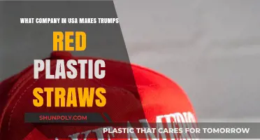 Who Manufactures Trump's Iconic Red Plastic Straws in the USA?