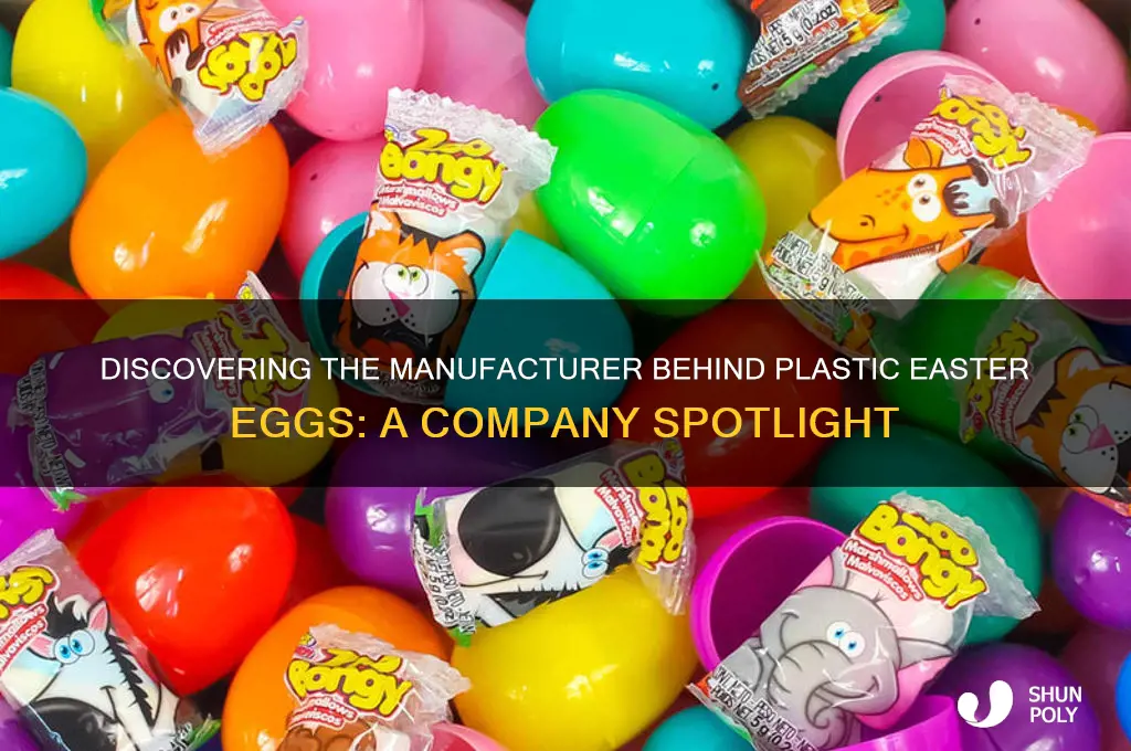 what company makes plastic easter eggs