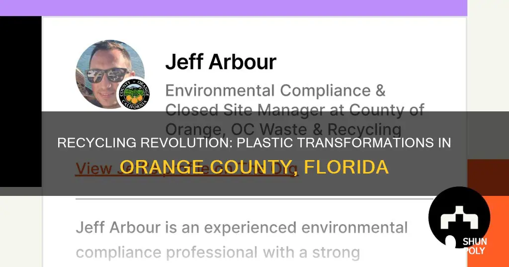 what company recycles plastic in orange county florida