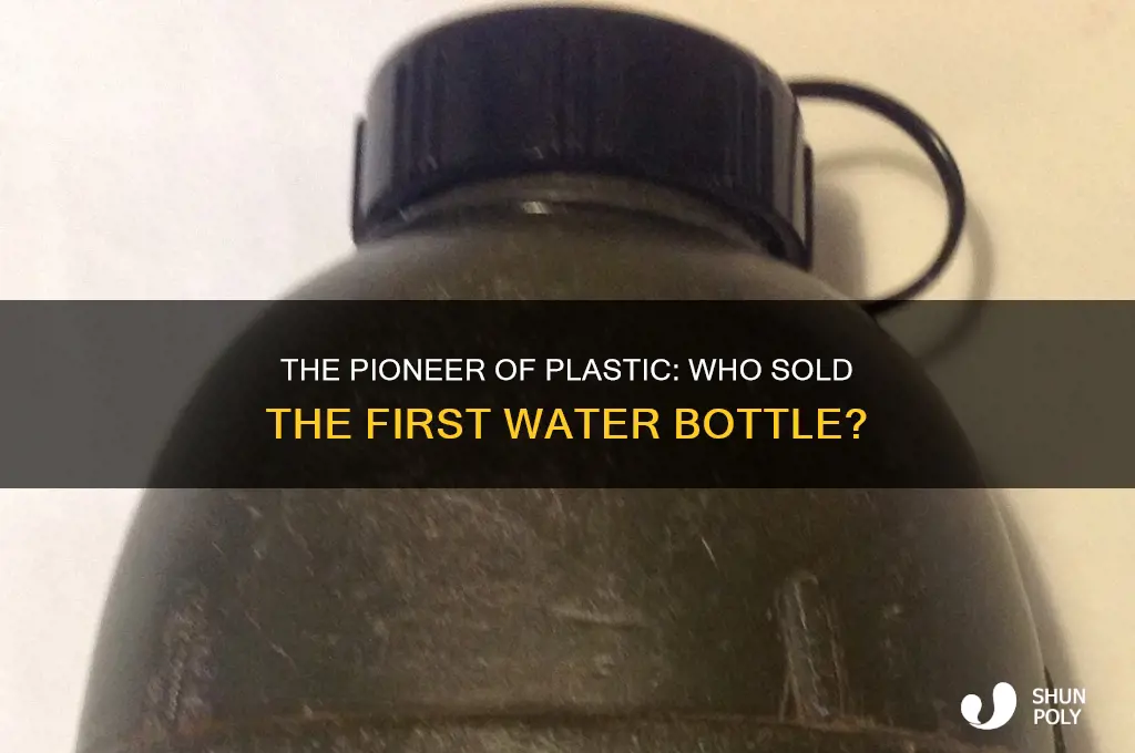 what company sold the first plastic water bottle