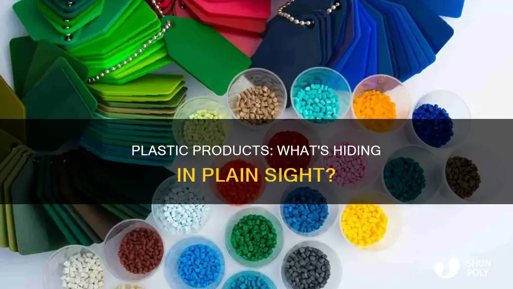 what consumer products contain plastic