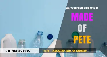 PETE Plastic: What Containers Are Made of It?