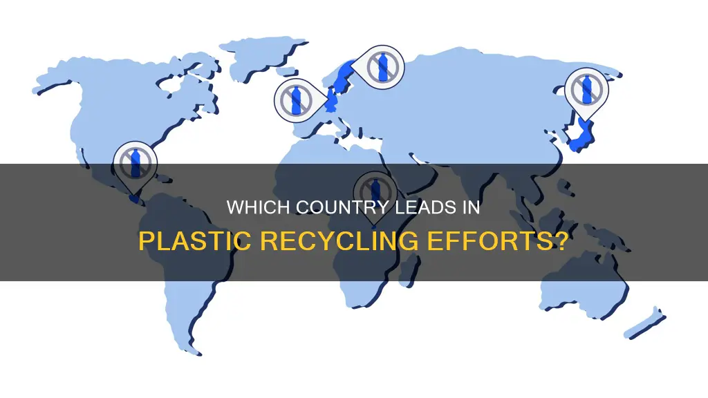 what counrty recycles most of its plastic products