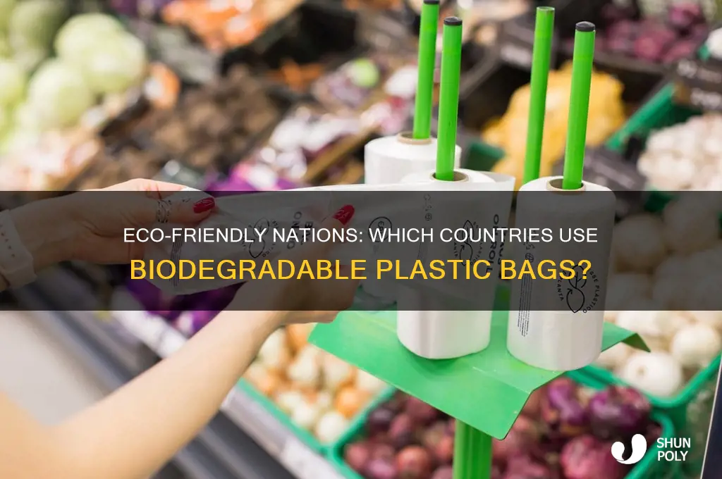 what country has plastic bags that degradable