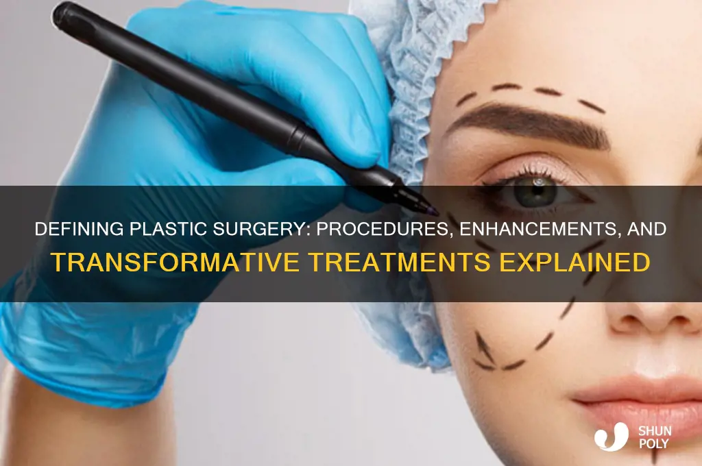 what counts as plastic surgery
