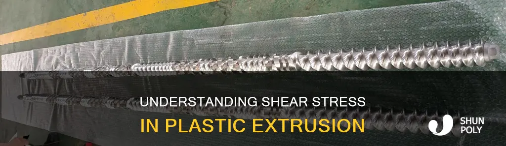 what creates shear in plastic extrusion