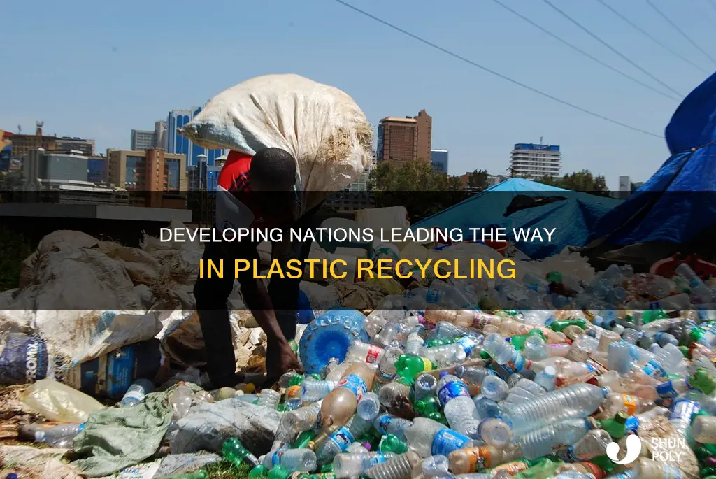 what developing country is recycling plastic