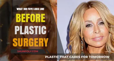 Faye's Pre-Surgery Appearance: Unveiling Her Natural Beauty Transformation