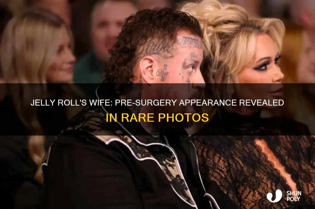 what did jelly rolls wife look like before plastic surgery