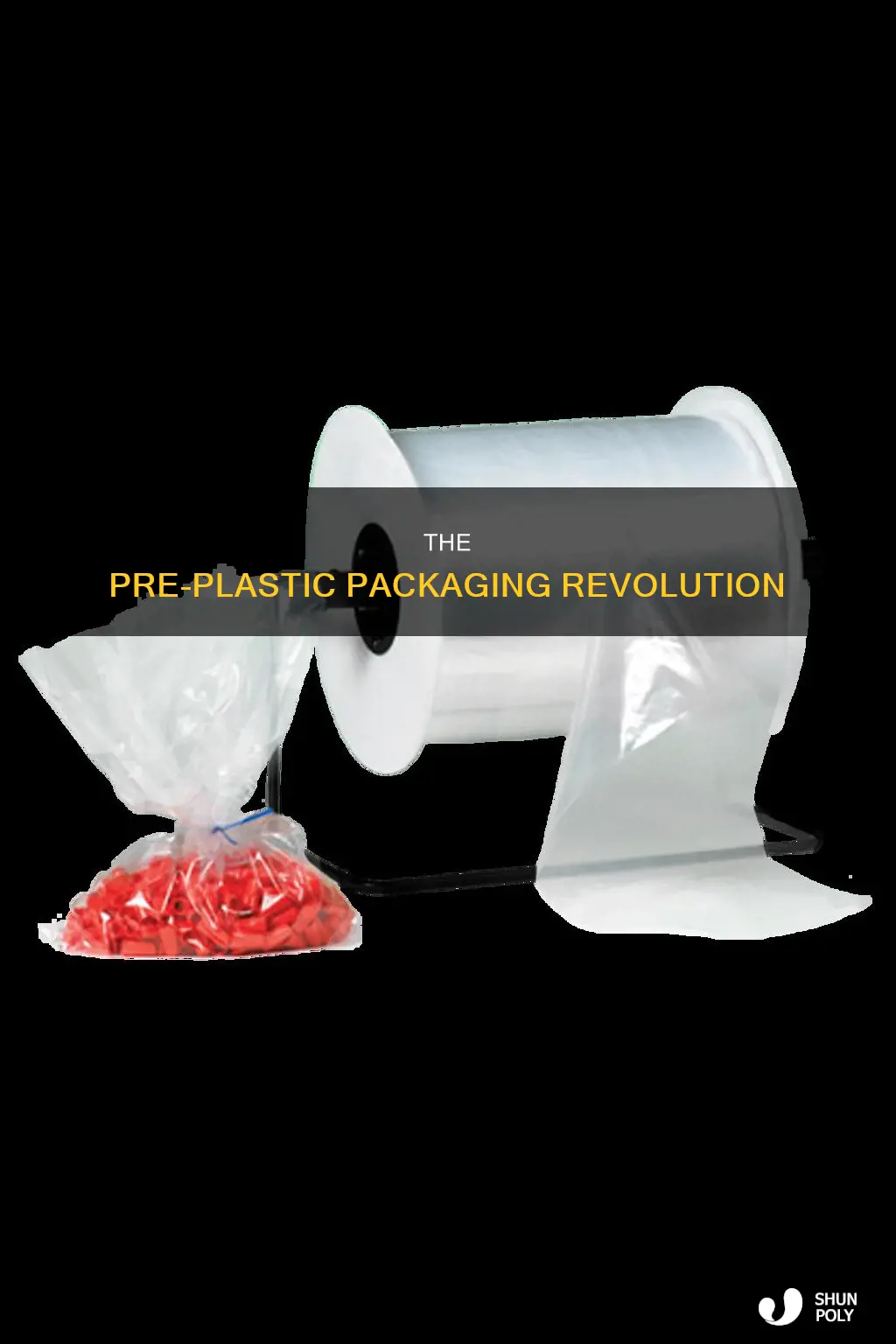 what did products come in before plastic
