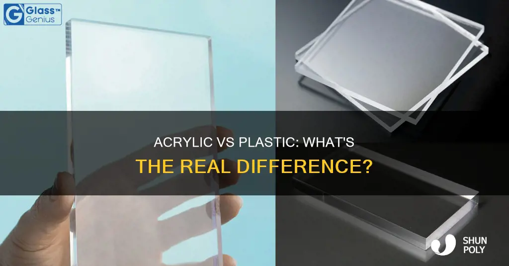 what difference between acrylic and plastic