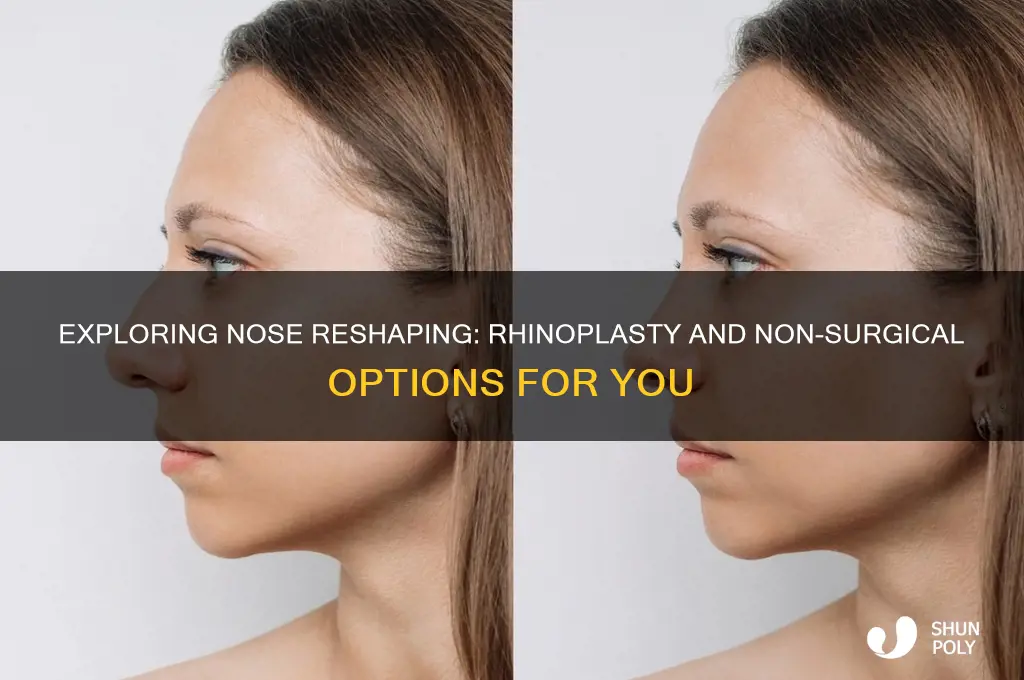 what different plastic surgery options for nose