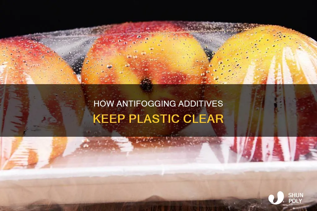what do antifogging additives do to plastic