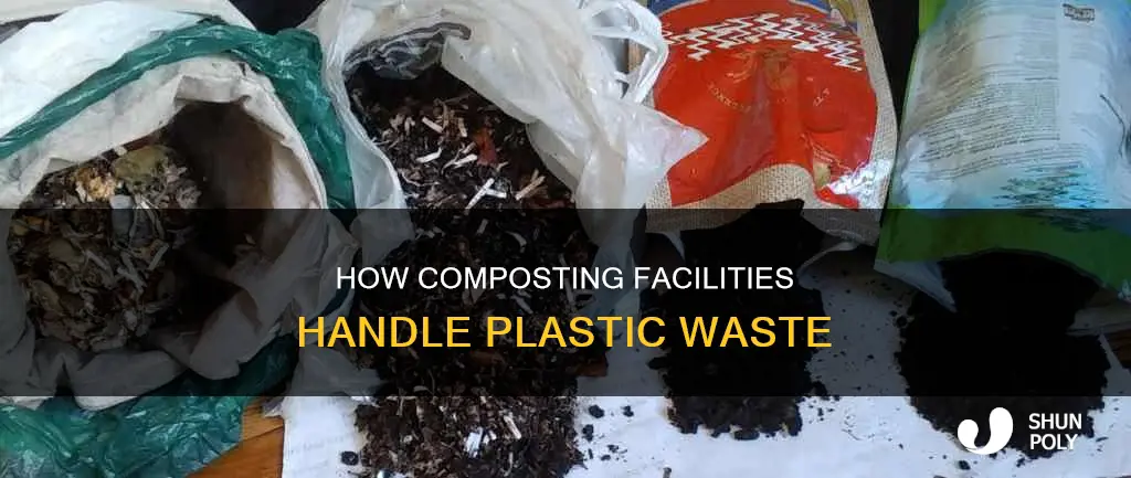 what do composting facilities do to plastic