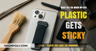 Reviving Sticky Old Plastic: Simple Solutions for Restoring Your Items