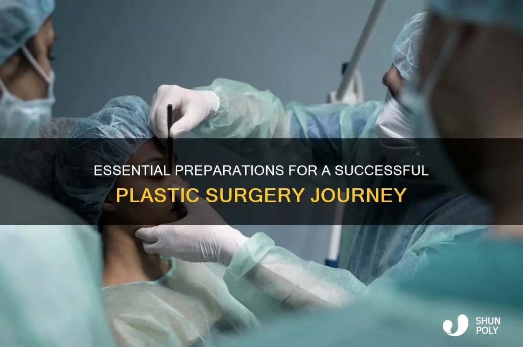 what do i need for a plastic surgery