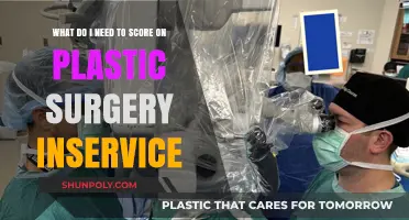 Plastic Surgery Inservice Exam: Target Scores for Success and Preparation Tips
