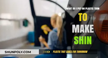 Revive Plastic Trim Shine: Best Products and Techniques for a Glossy Finish