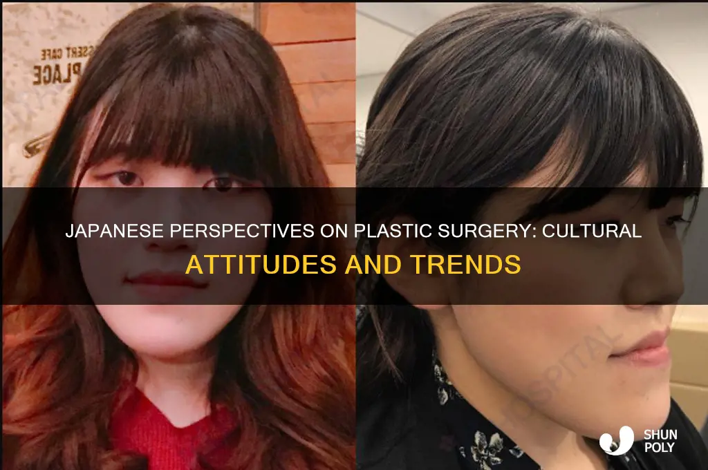 what do japanese think of plastic surgery