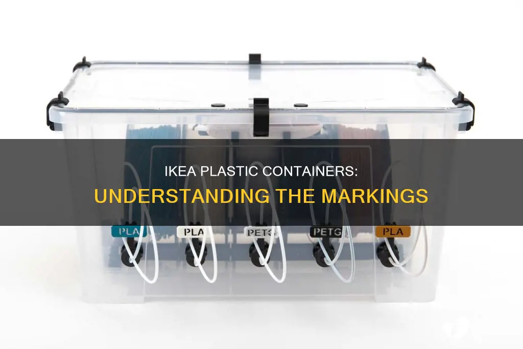 what do marks on ikea plastic containers mean